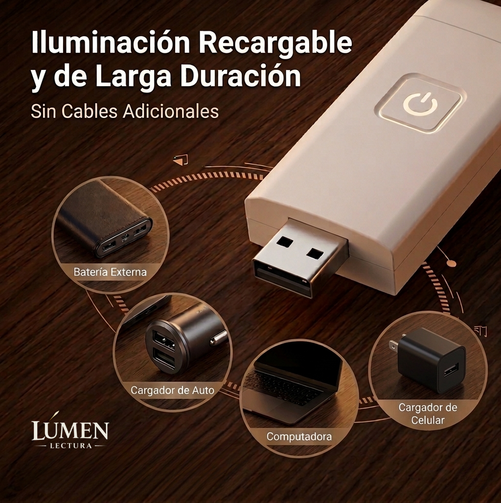 Luz de lectura Lúmen™
