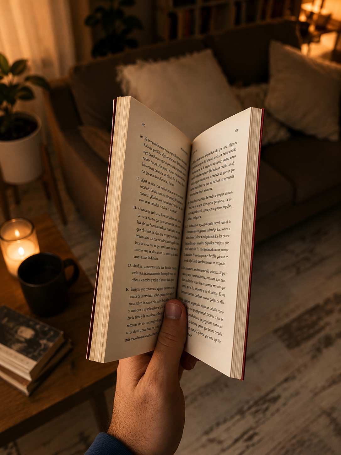 Antes — leyendo sin Lúmen